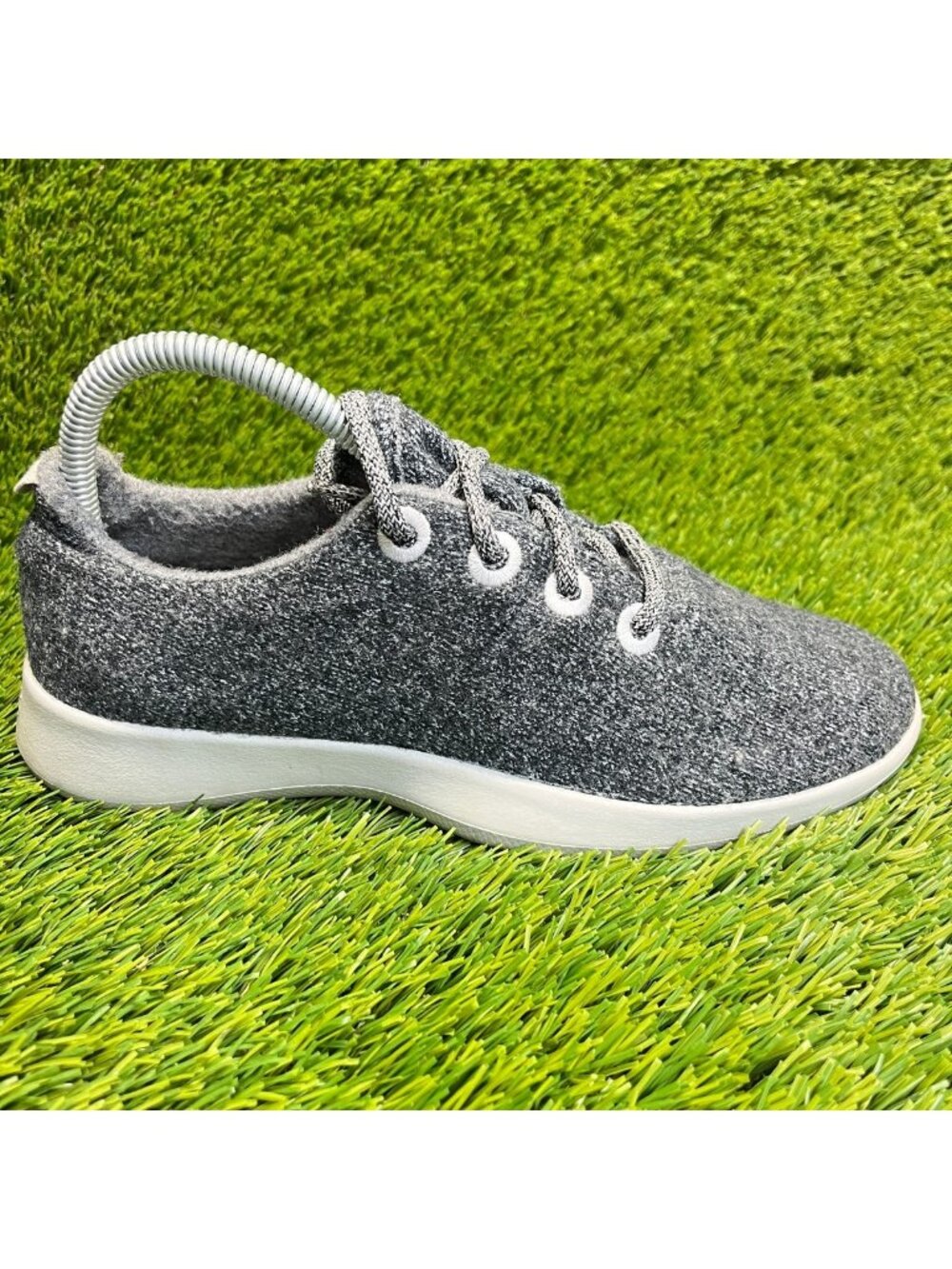 Allbirds Wool Runners Natural Gray Womens Size 8 Athletic Running Shoes Sneakers - Picture 1 of 10